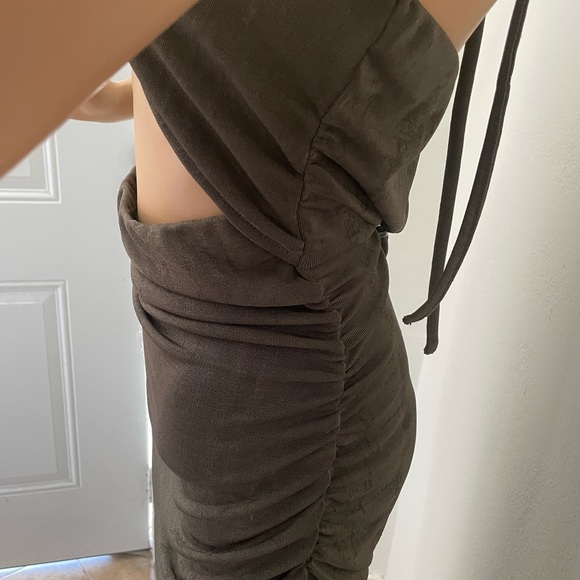 Military green dress - Picture 4 of 4